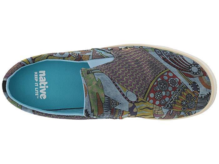 Native Shoes Miles Denim Print