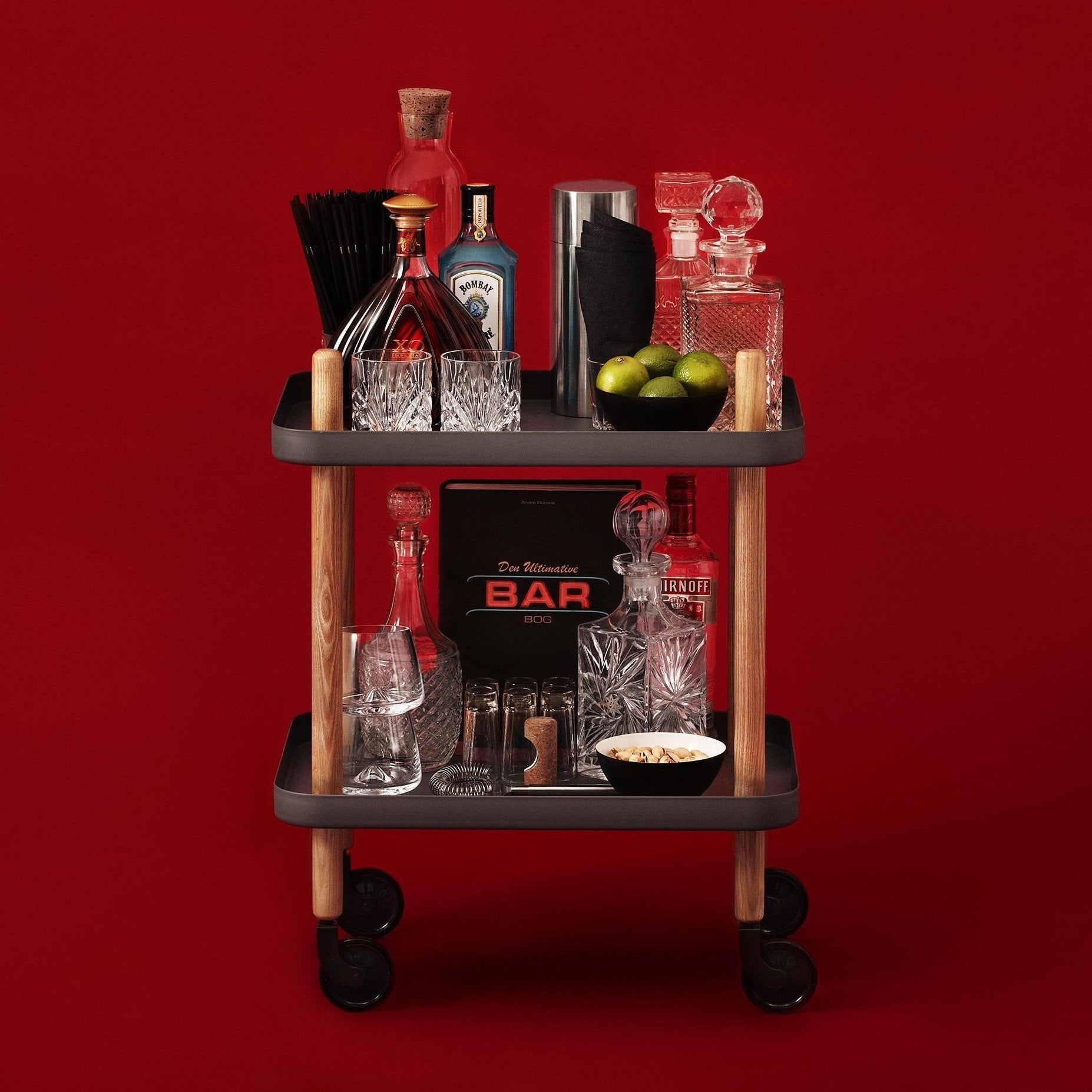 Block Side Table_Trolley