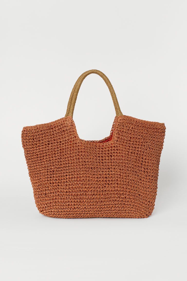 Paper straw shopper