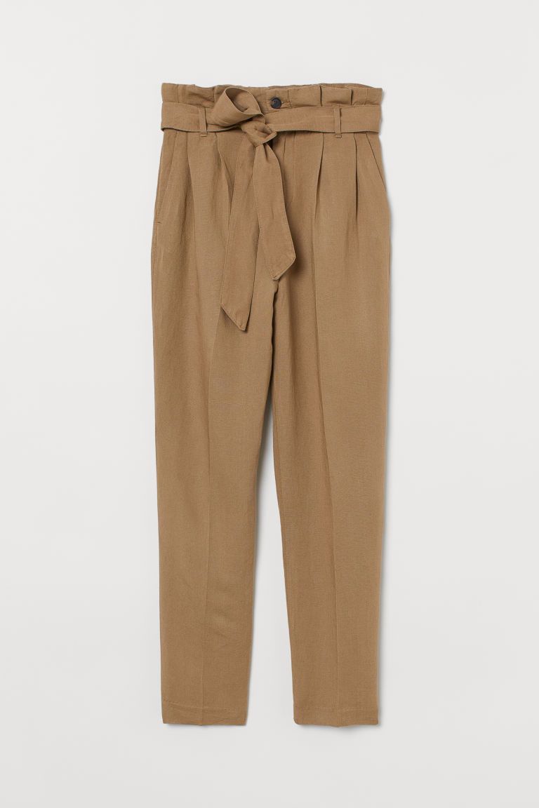 Paper bag trousers